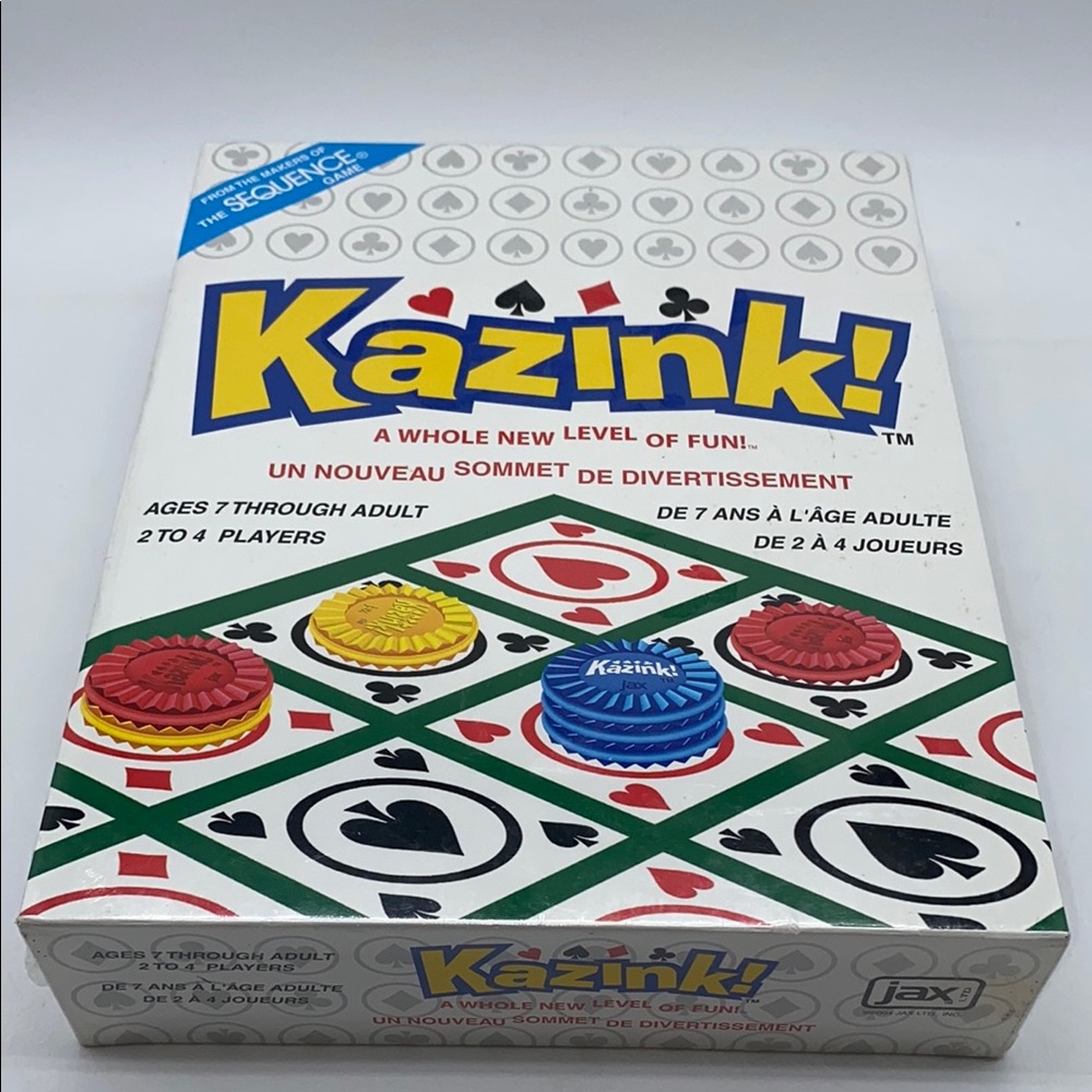 Kazink! Board Game Sealed 2005